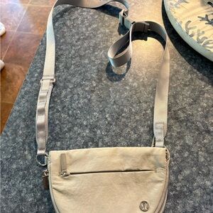 Lululemon Athletica Gray Crossbody Bag